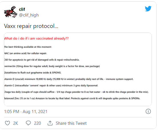 IMMUNITY BOOST: Clif High Gives You His Exclusive “Vaxx Repair Protocol” Image-1135